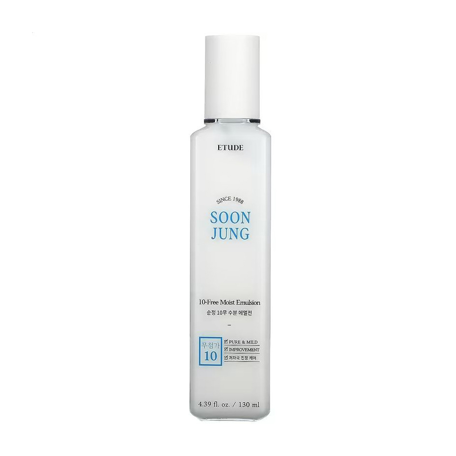 Емульсія для обличчя Etude House Soon Jung 10-Free Moist Emulsion, 130 мл