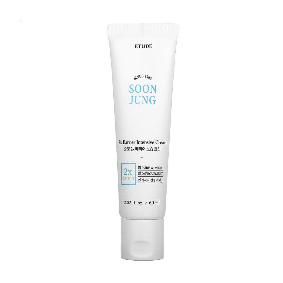 Інтенсивний крем для обличчя Etude House Soon Jung 2x Barrier Intensive Cream, 60 мл