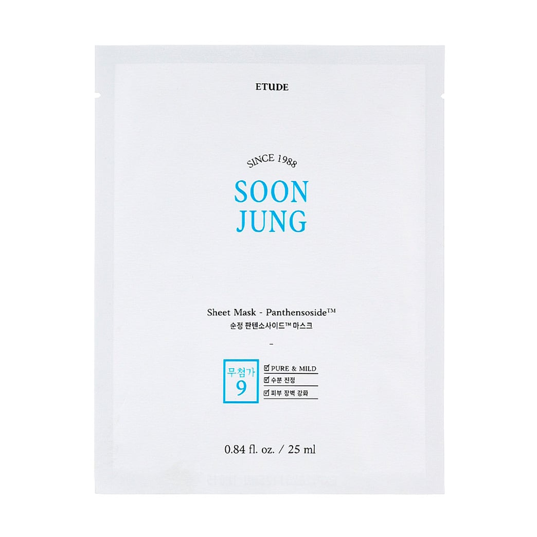 Тканинна маска для обличчя Etude House Soon Jung Panthensoside Sheet Mask, 25 мл